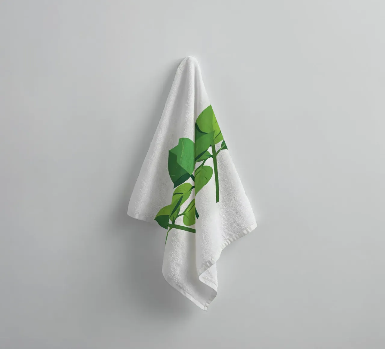 Thymianzweig Handtuch von Botanical Gallery