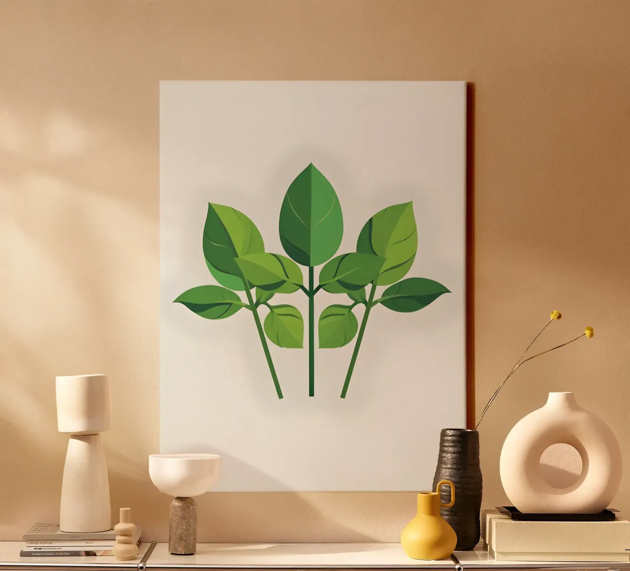 Thyme Branch canvas by Botanical Gallery