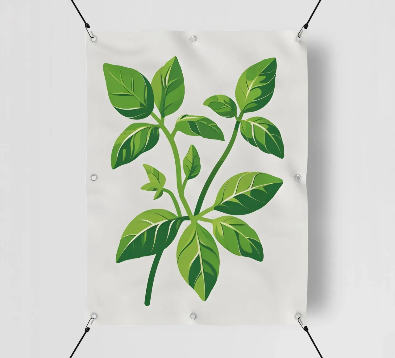 Ramo del timo telo in pvc da Botanical Gallery