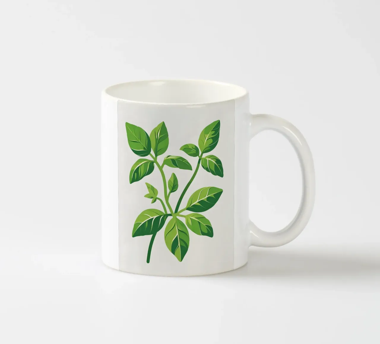Ramo del timo tazza in ceramica da Botanical Gallery