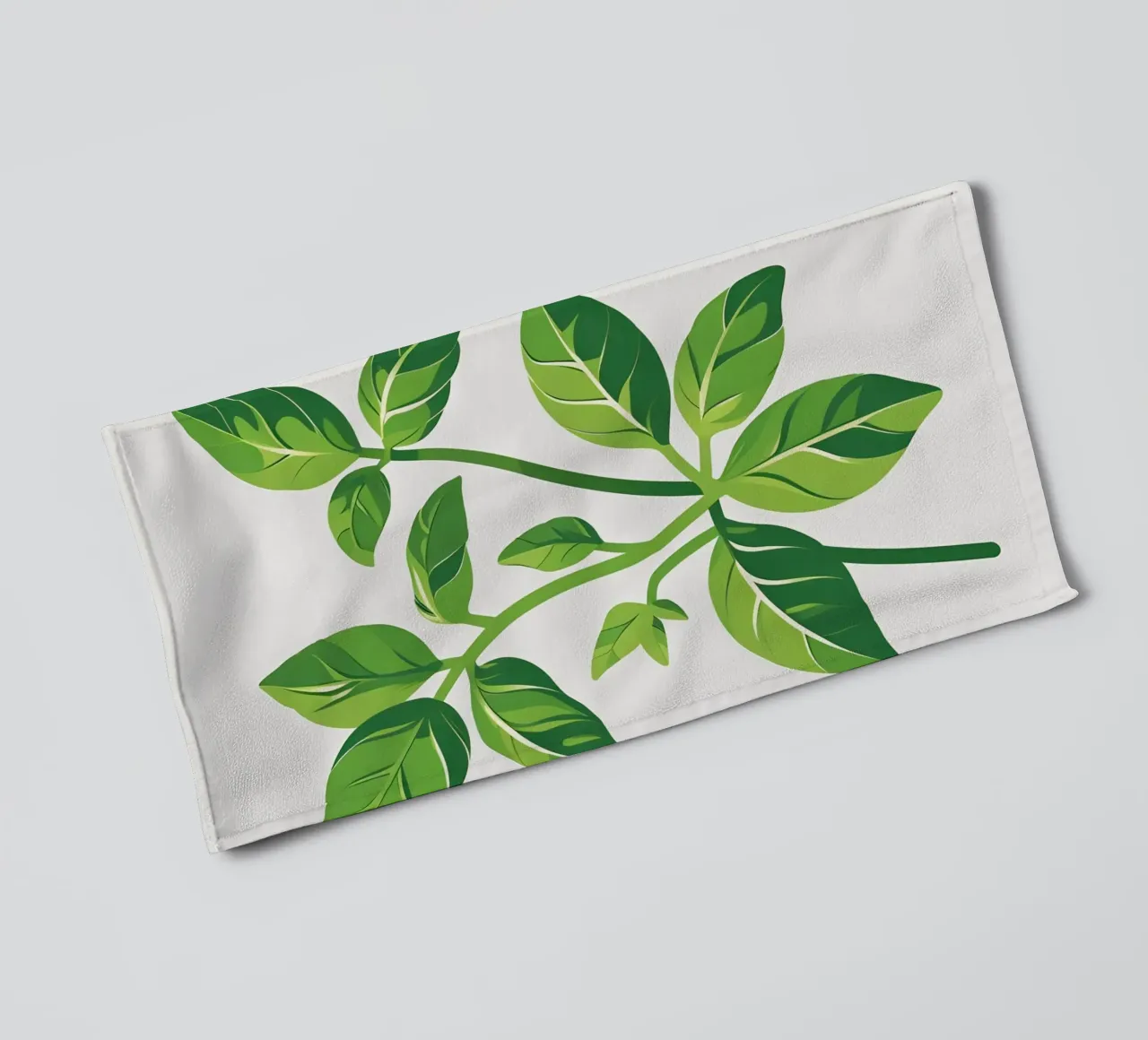 Thymianzweig Handtuch von Botanical Gallery