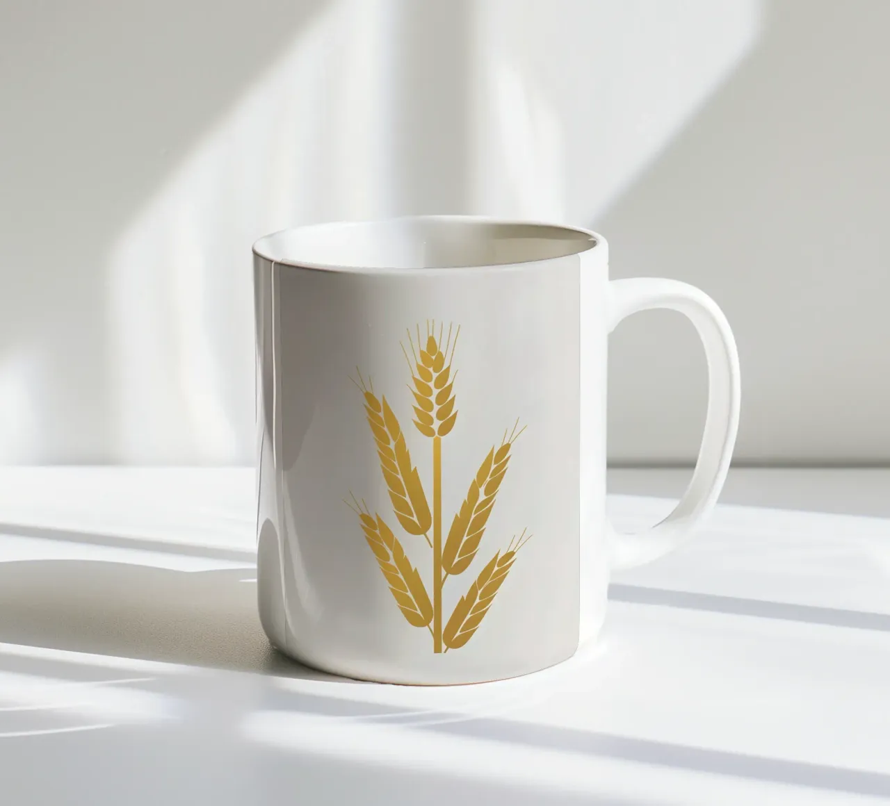 Orecchio d'orzo tazza in ceramica da Botanical Gallery