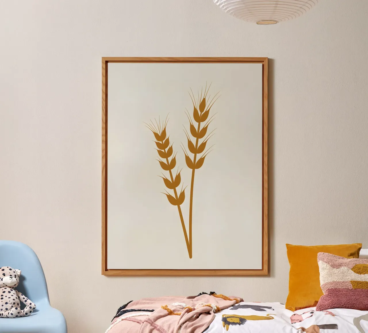 Orecchio d'orzo alluminio dibond da Botanical Gallery
