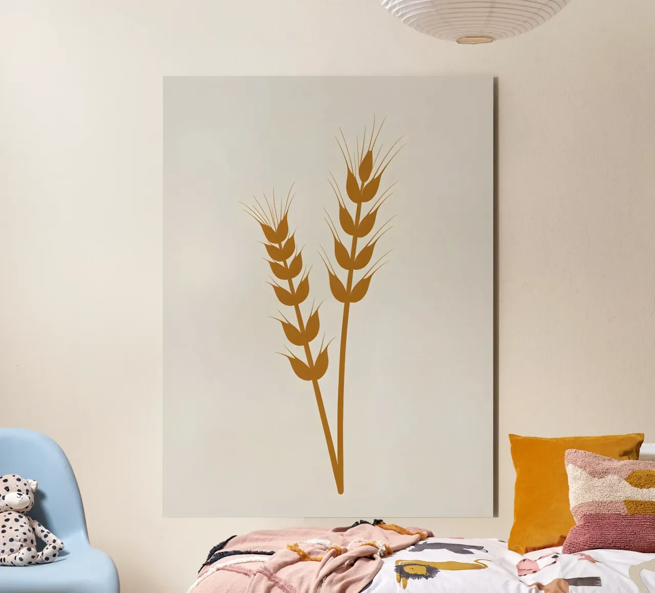 Orecchio d'orzo alluminio dibond da Botanical Gallery