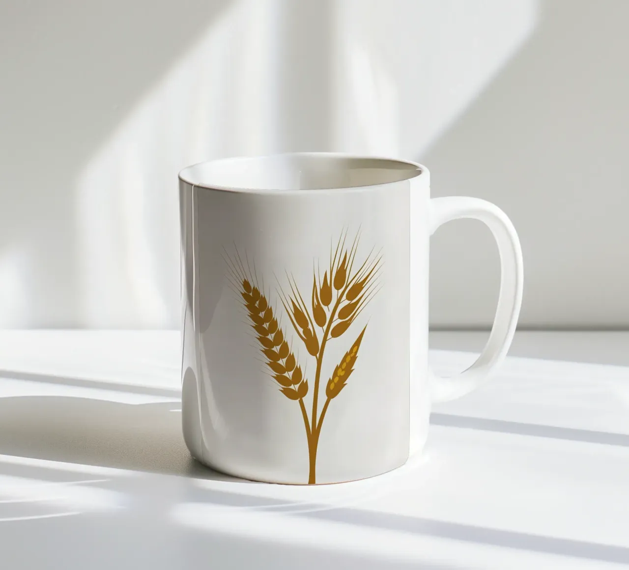 Orecchio d'orzo tazza in ceramica da Botanical Gallery