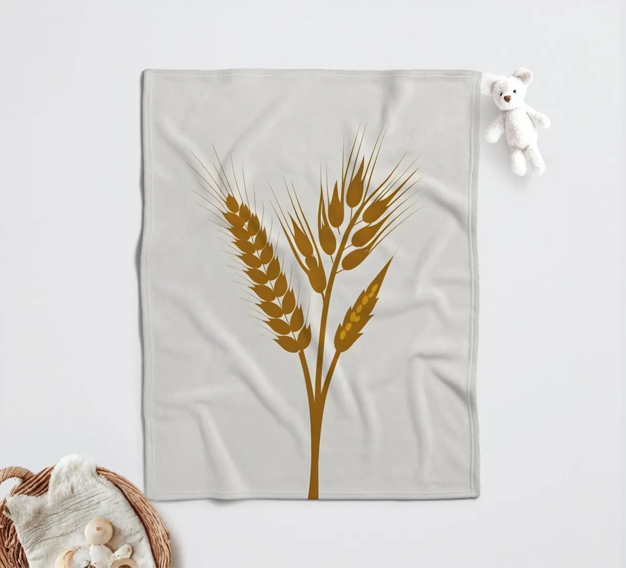Orecchio d'orzo coperta in pile da Botanical Gallery