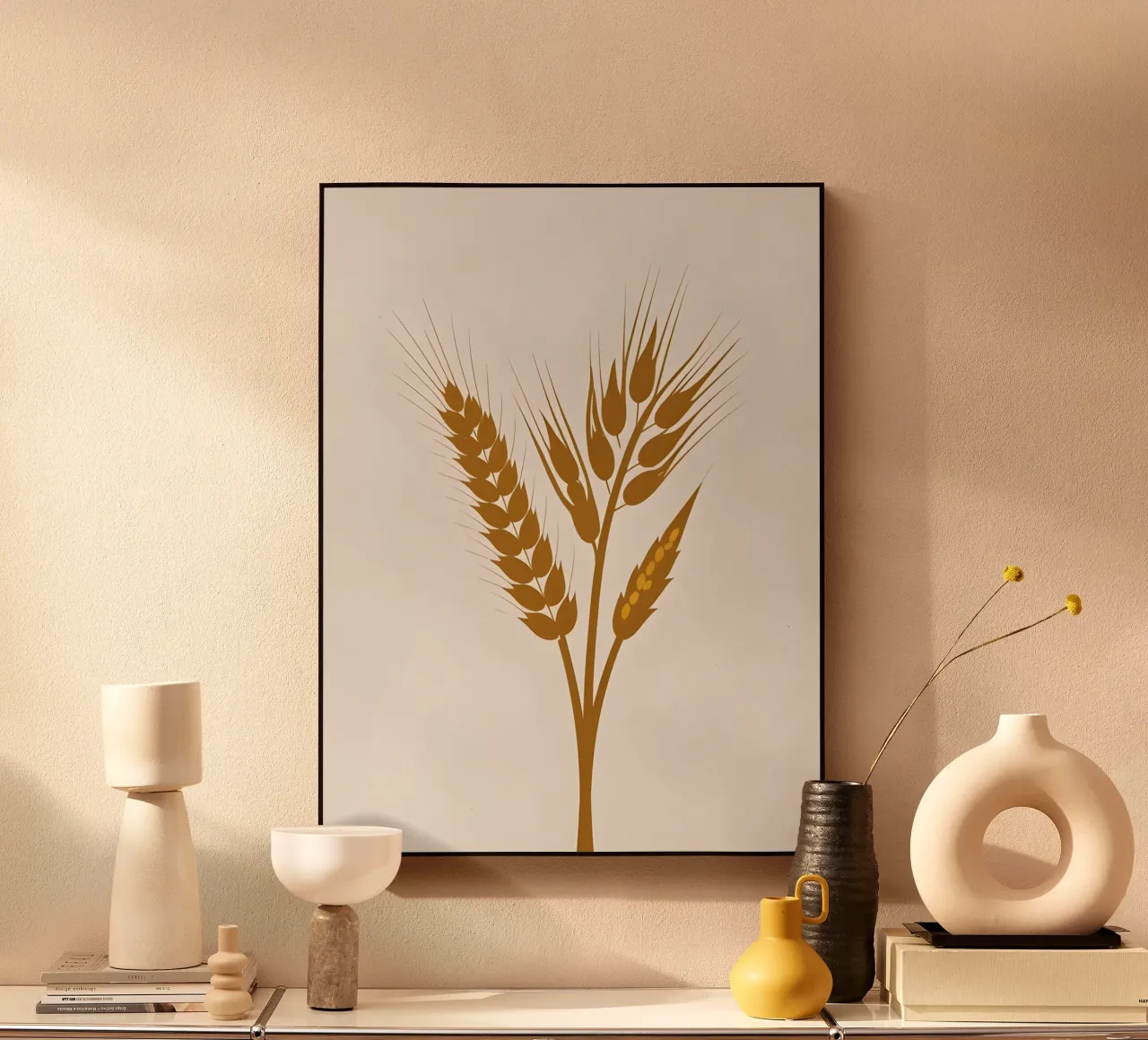 Orecchio d'orzo alluminio dibond da Botanical Gallery