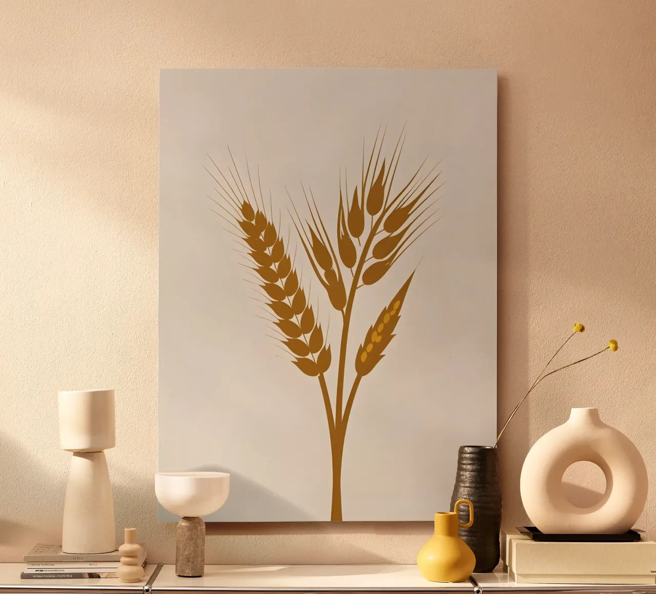 Orecchio d'orzo alluminio dibond da Botanical Gallery