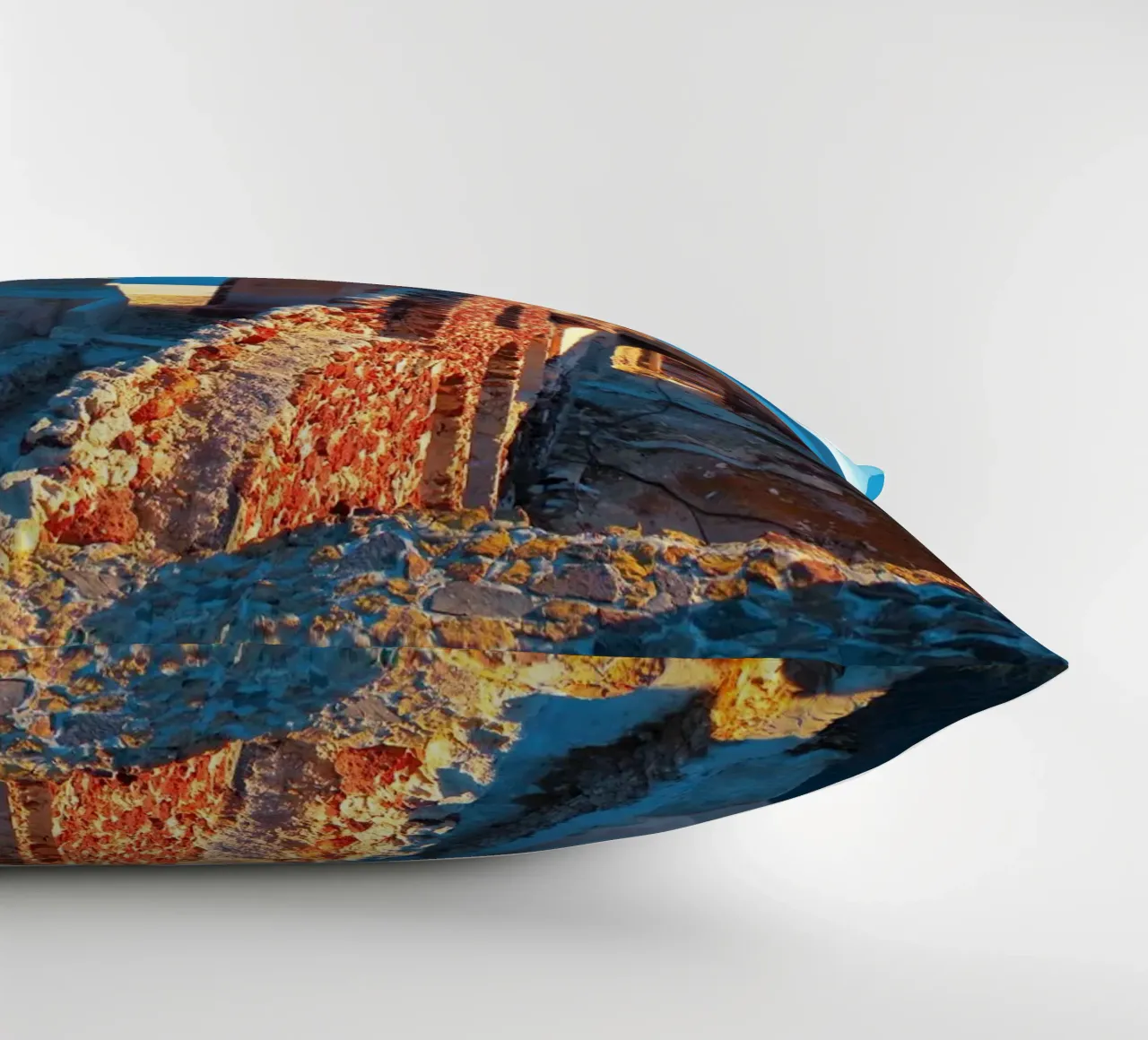 Ruin on Santorini cuscino da Fjöllart