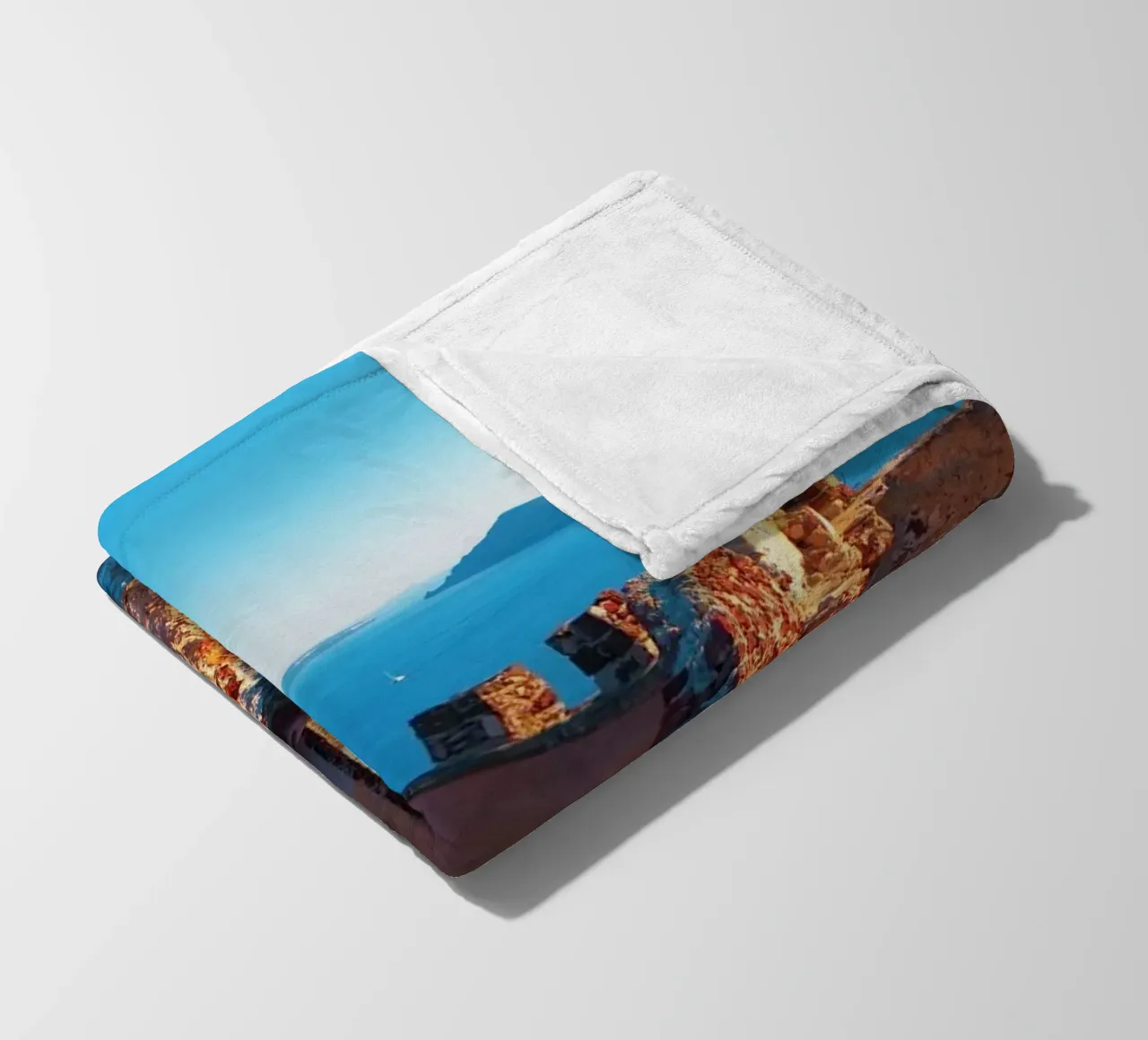 Ruin on Santorini coperta in pile da Fjöllart