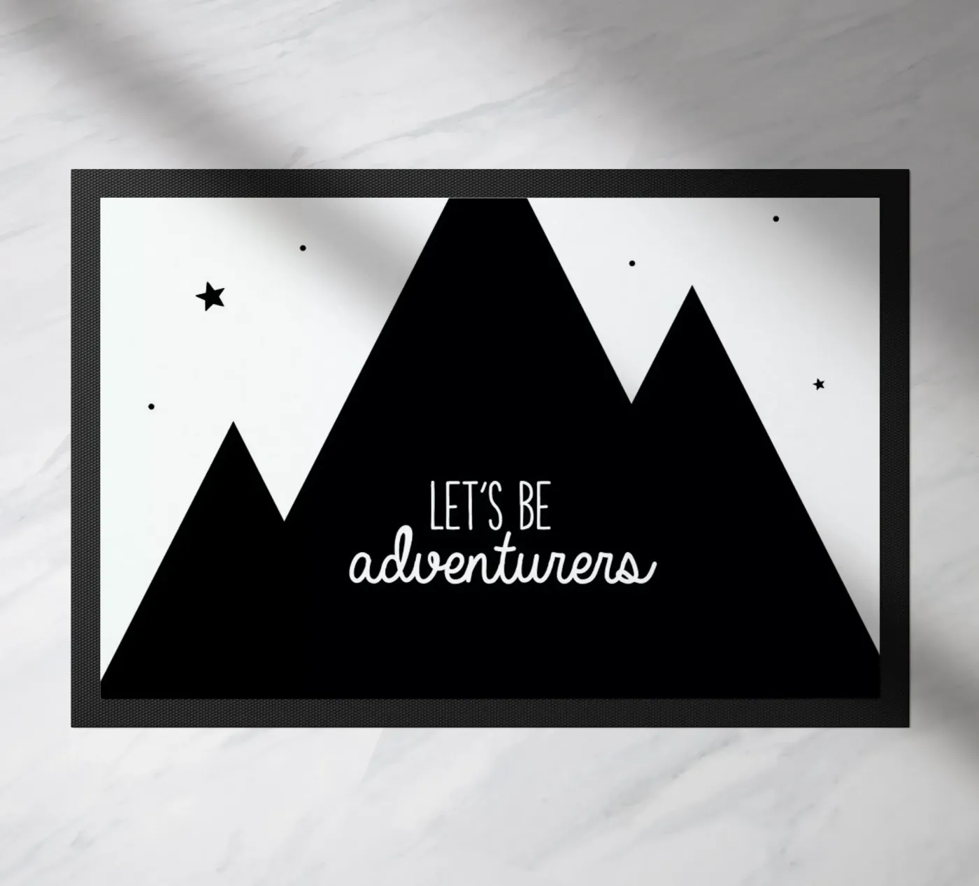 Adventurers doormat by Evita Witzenhausen