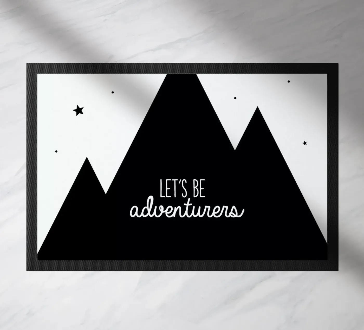 Adventurers doormat by Evita Witzenhausen