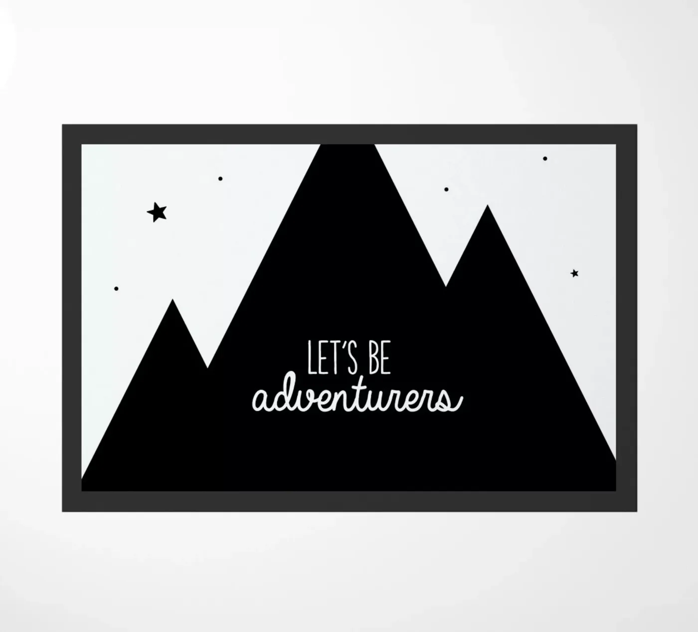 Adventurers doormat by Evita Witzenhausen