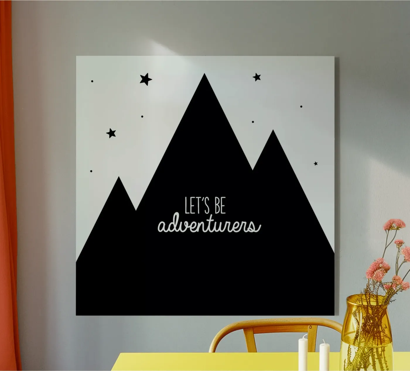Adventurers acryl van Evita Witzenhausen
