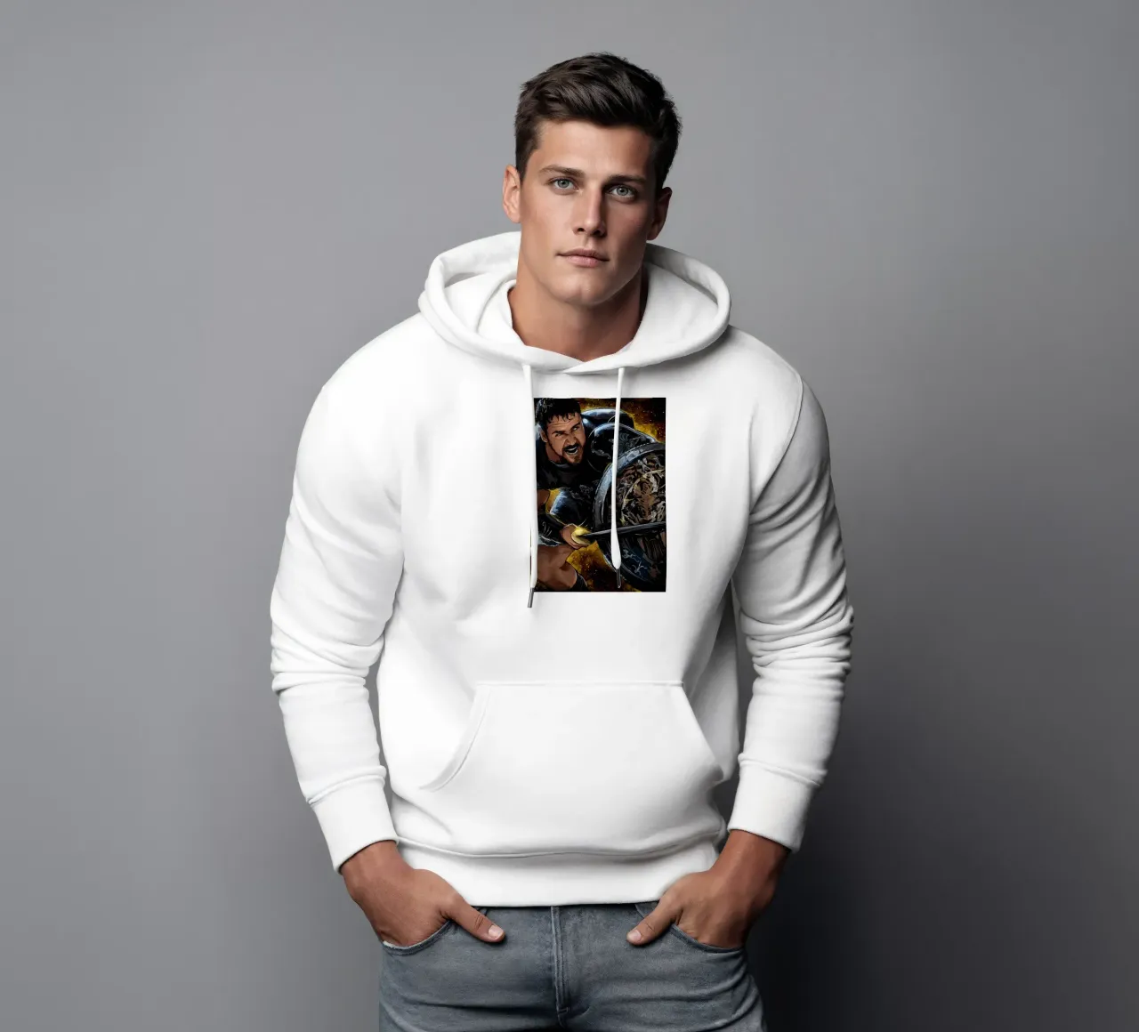 Gladiator felpa con cappuccio da nabakumov