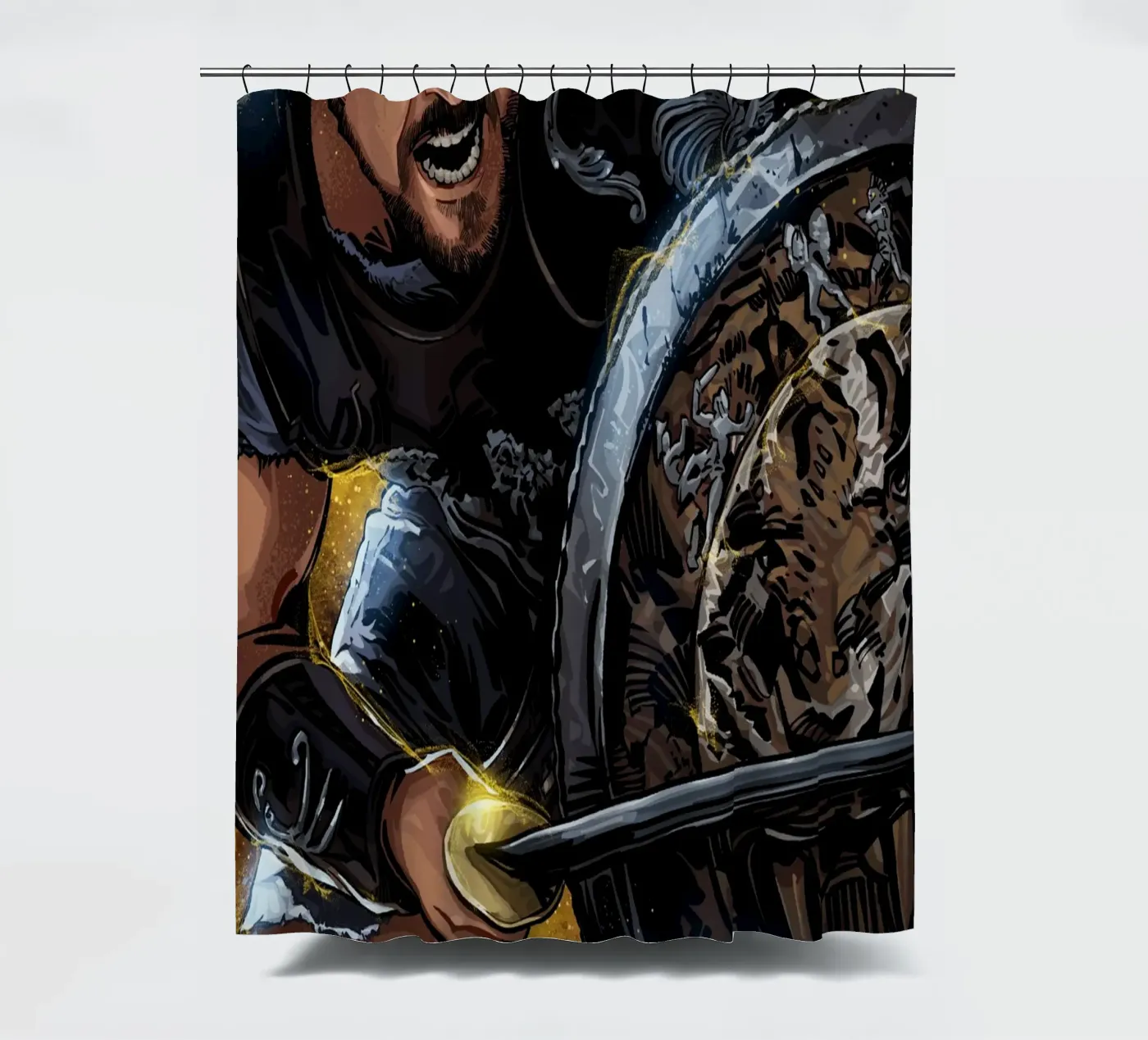 Gladiator Duschvorhang von nabakumov