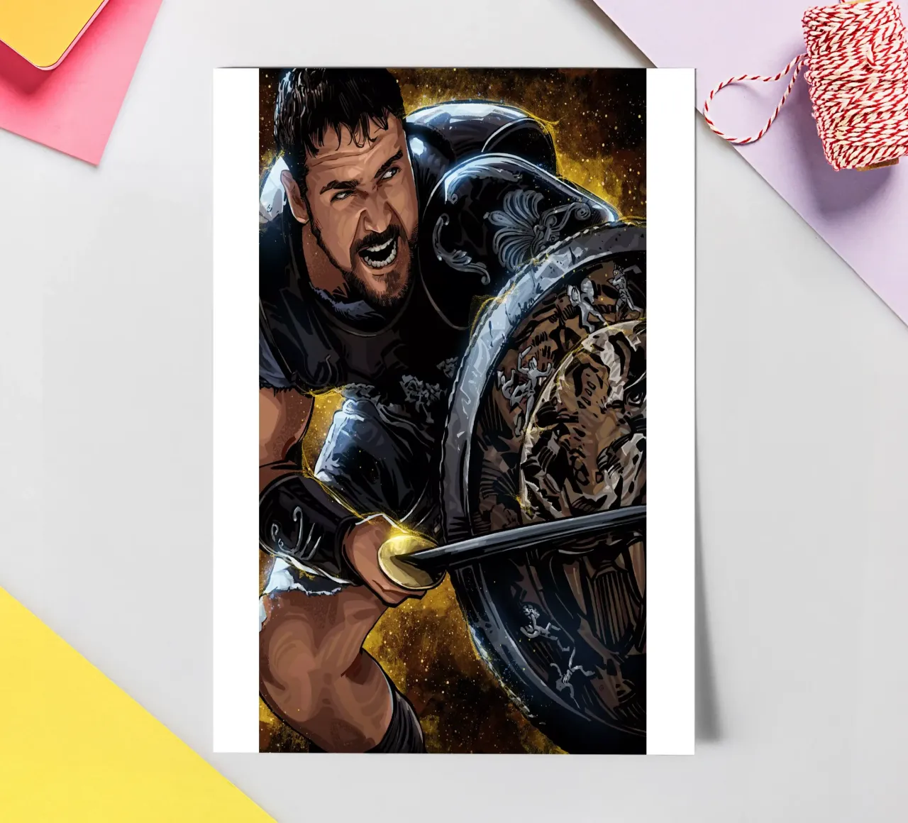 Gladiator sticker sheet by nabakumov