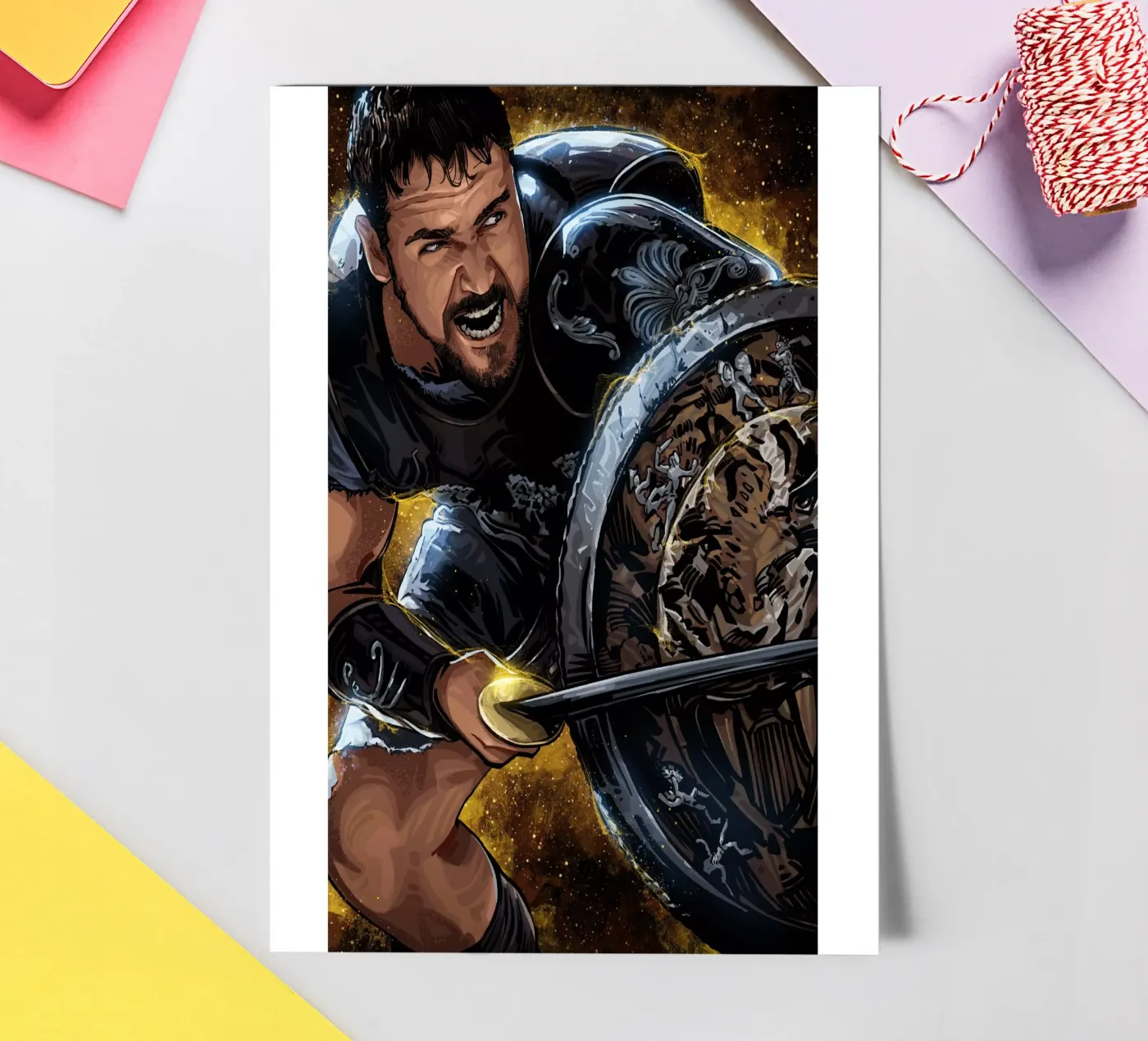 Gladiator sticker sheet by nabakumov