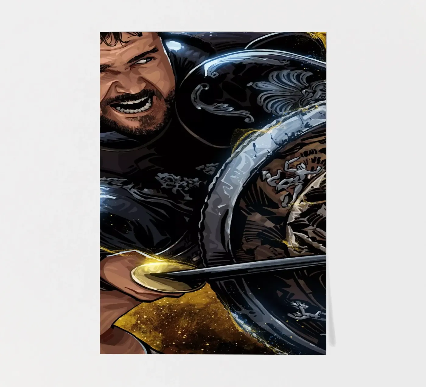 Gladiator sticker sheet by nabakumov