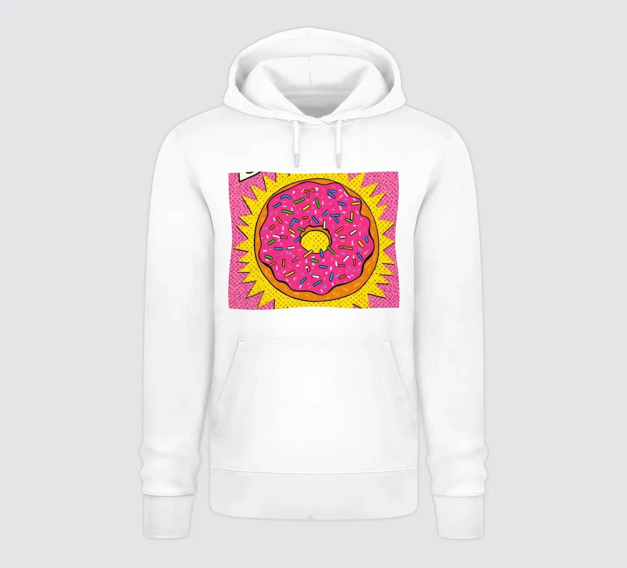 Ciambella con zuccherini "Bite Me felpa con cappuccio da DesignDoodle