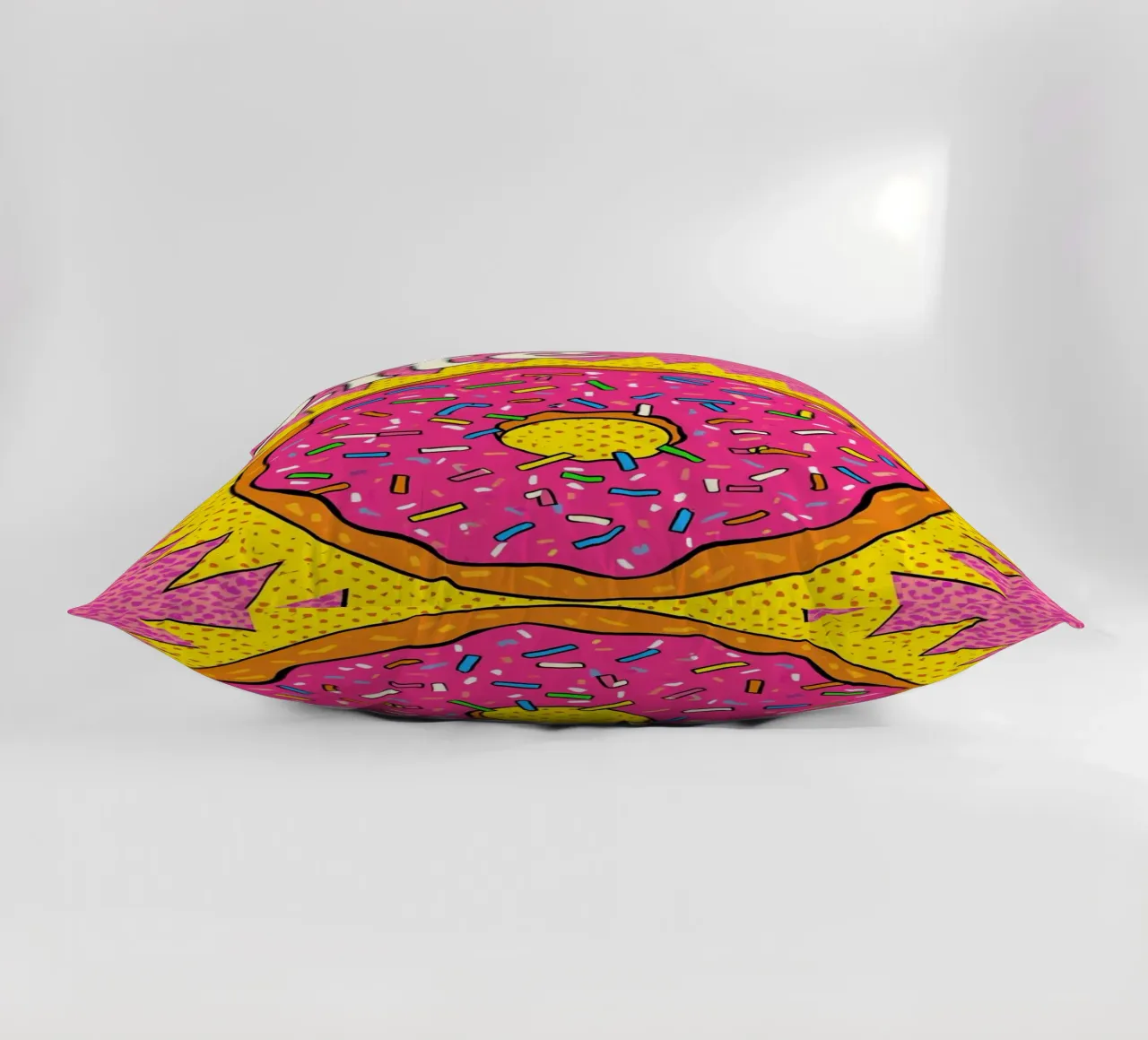 Ciambella con zuccherini "Bite Me cuscino da DesignDoodle