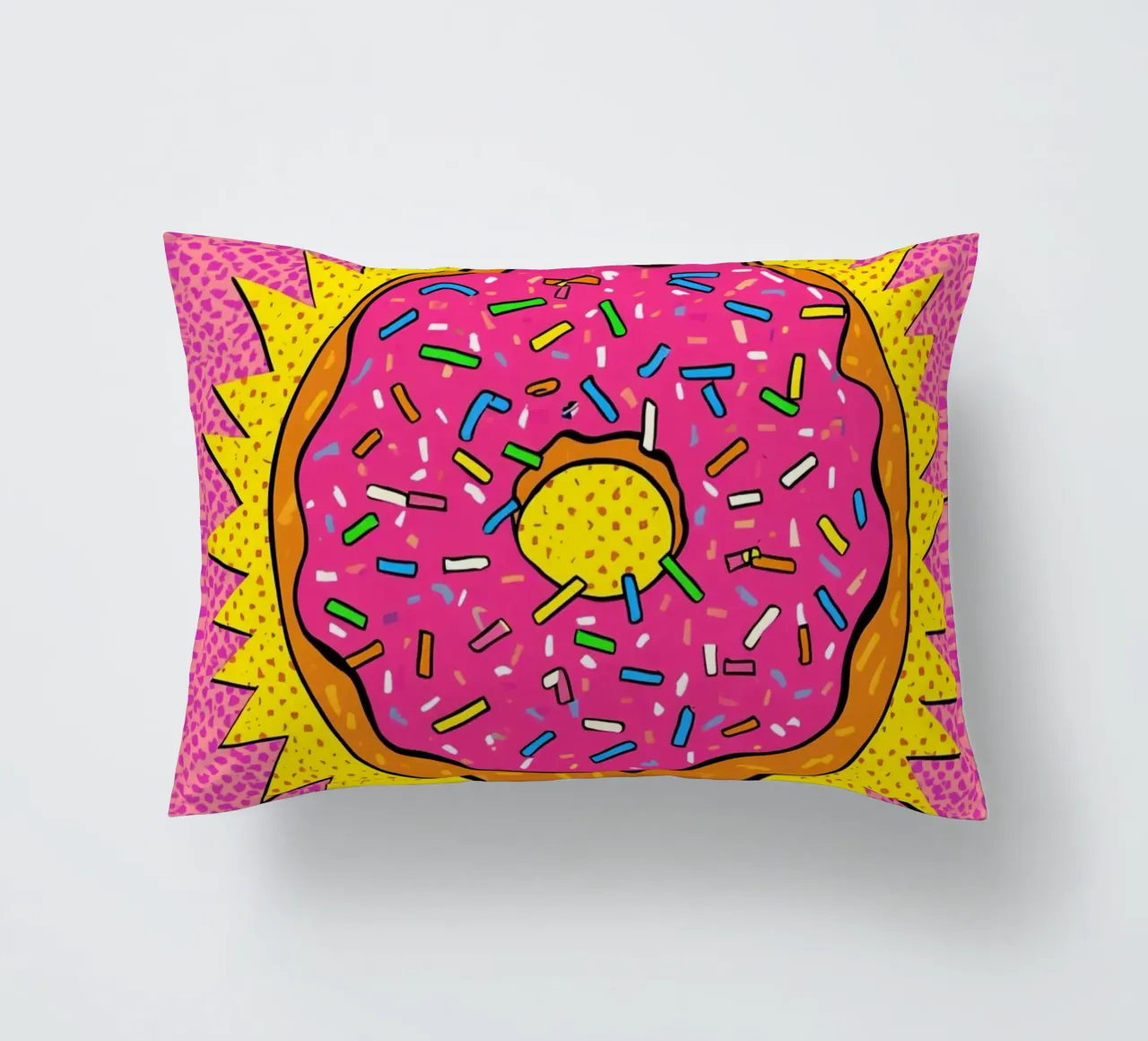 Ciambella con zuccherini "Bite Me cuscino da DesignDoodle