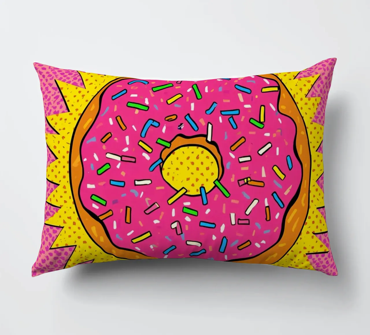 Ciambella con zuccherini "Bite Me cuscino da DesignDoodle