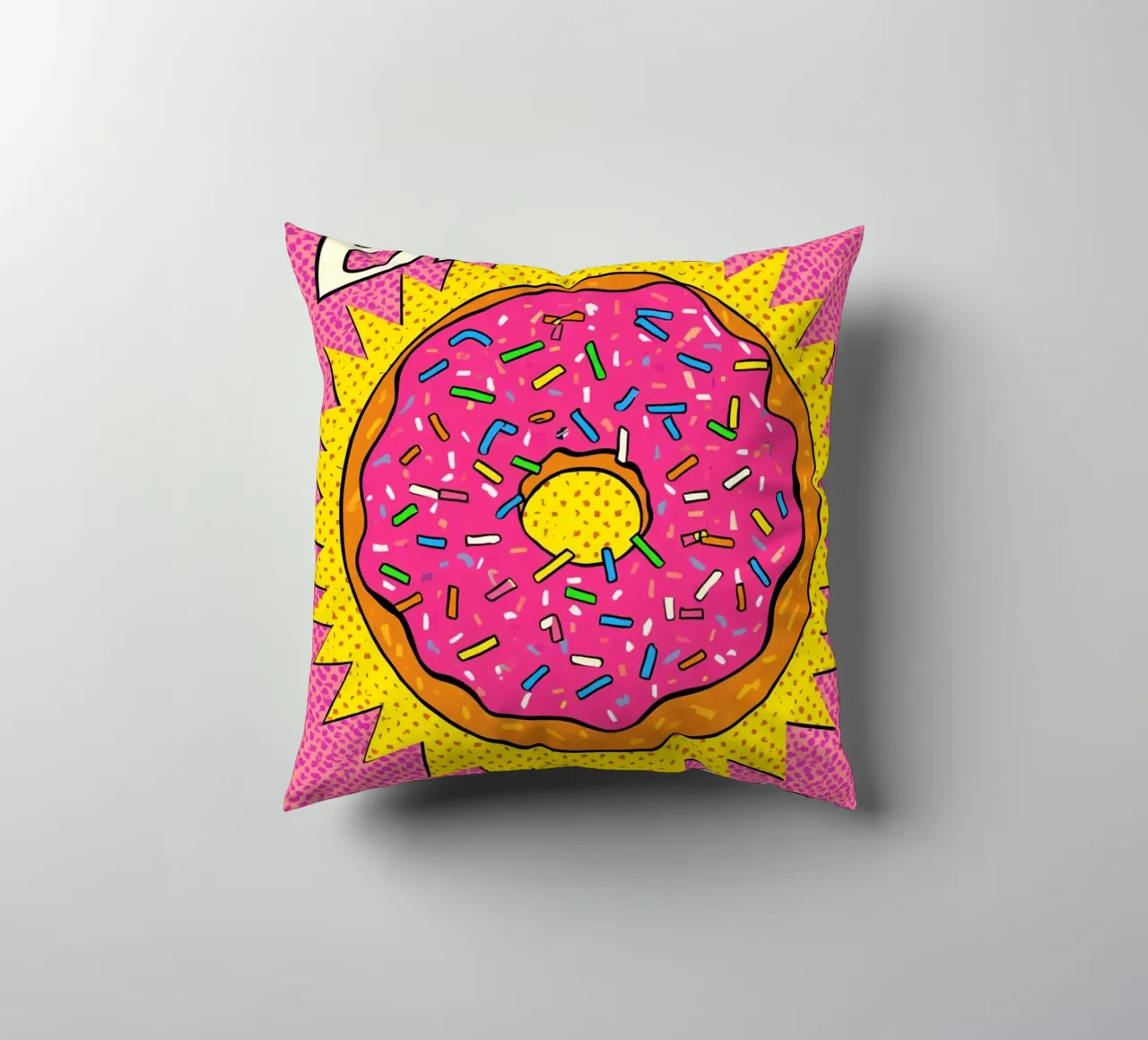 Ciambella con zuccherini "Bite Me cuscino da DesignDoodle