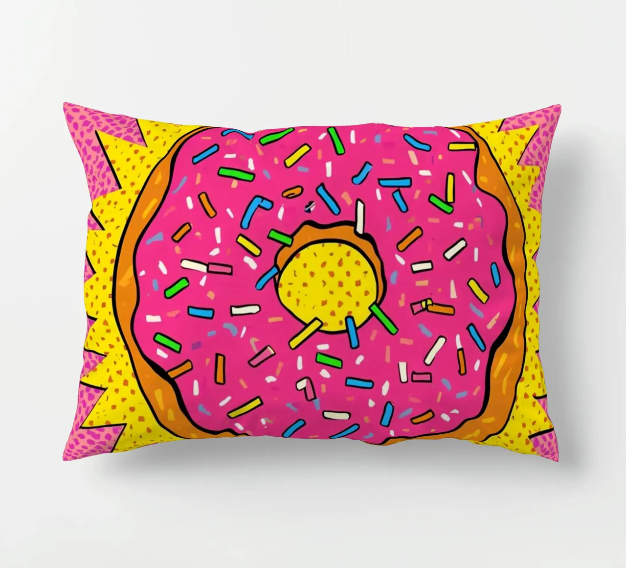 Ciambella con zuccherini "Bite Me cuscino da DesignDoodle