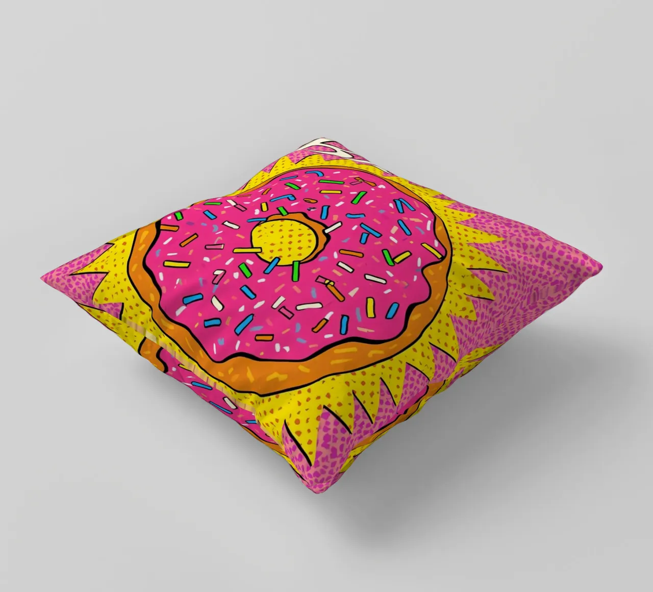 Ciambella con zuccherini "Bite Me cuscino da DesignDoodle