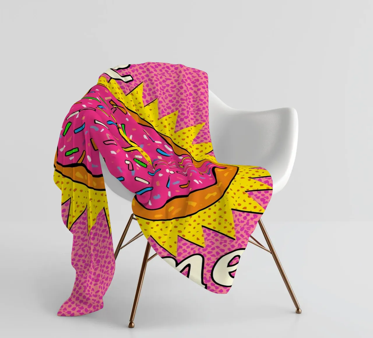 Ciambella con zuccherini "Bite Me coperta in pile da DesignDoodle