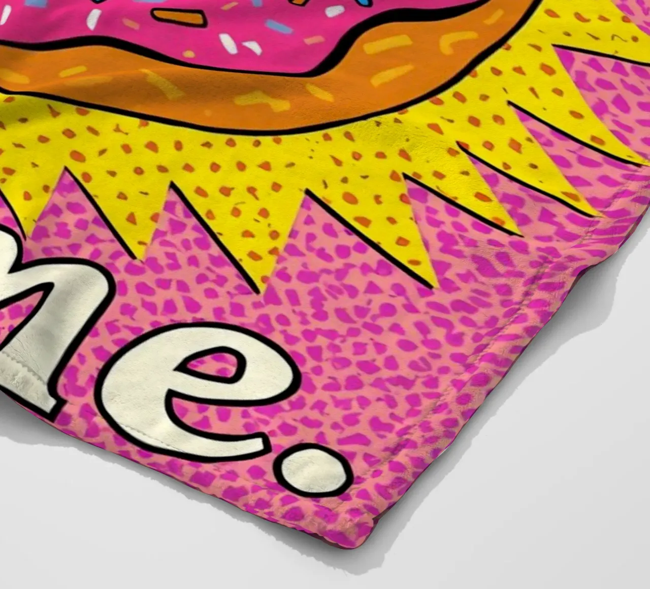 Ciambella con zuccherini "Bite Me coperta in pile da DesignDoodle