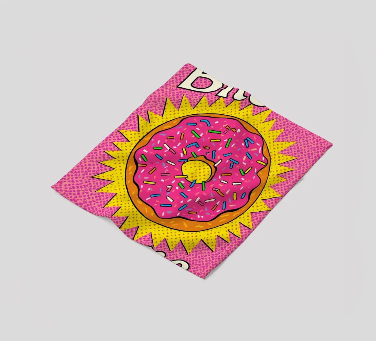 Ciambella con zuccherini "Bite Me coperta in pile da DesignDoodle