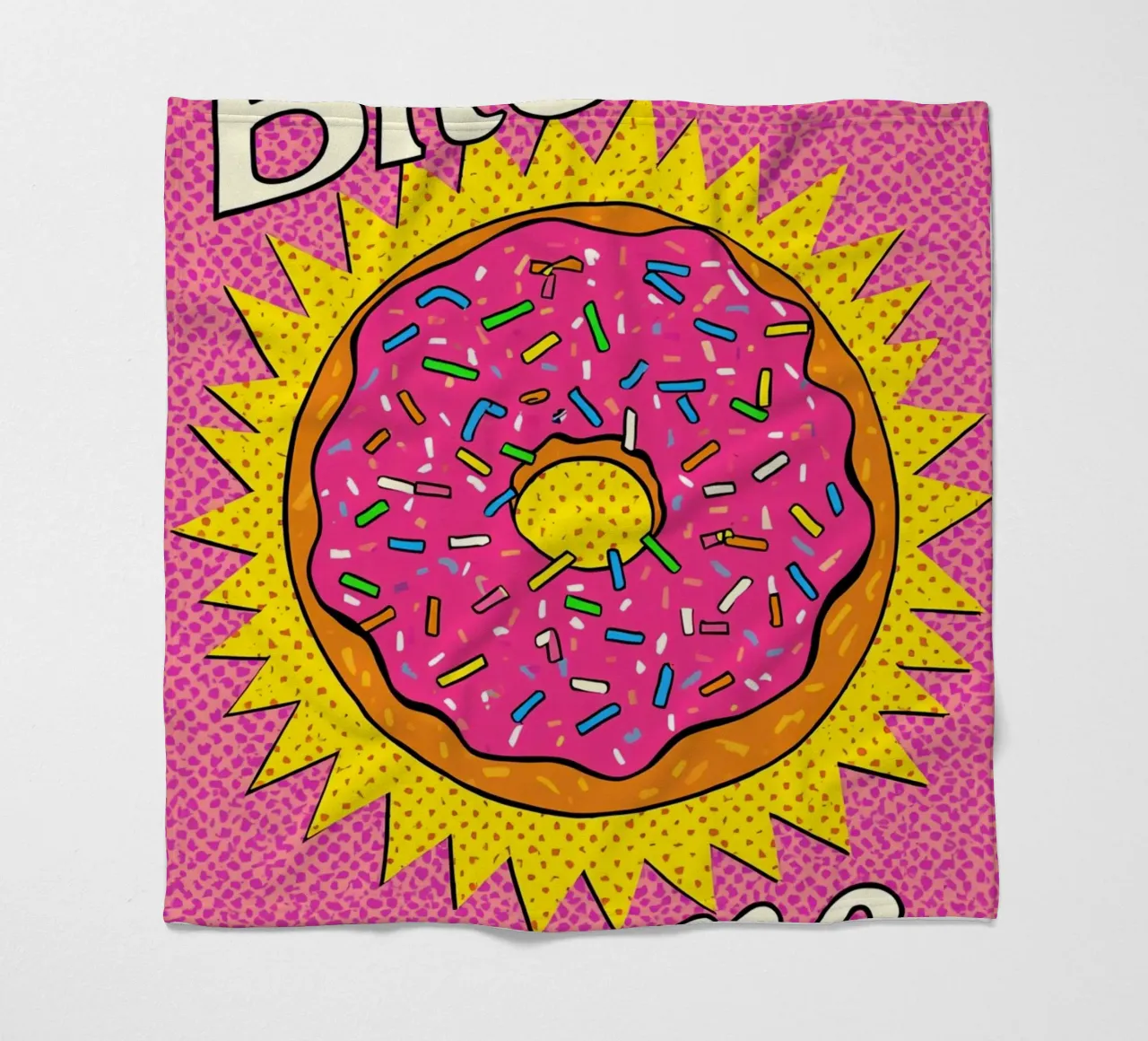 Ciambella con zuccherini "Bite Me coperta in pile da DesignDoodle