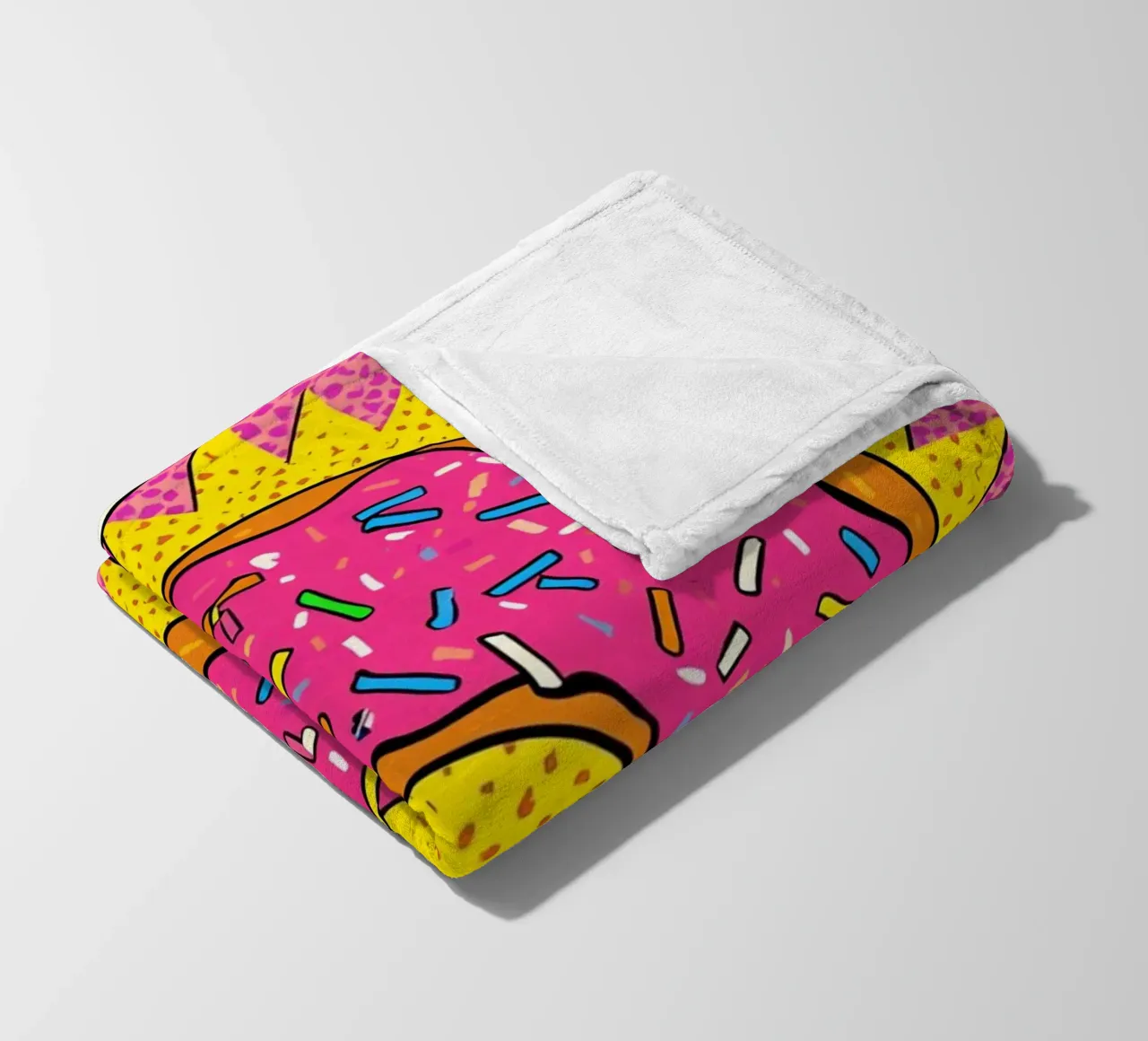 Ciambella con zuccherini "Bite Me coperta in pile da DesignDoodle