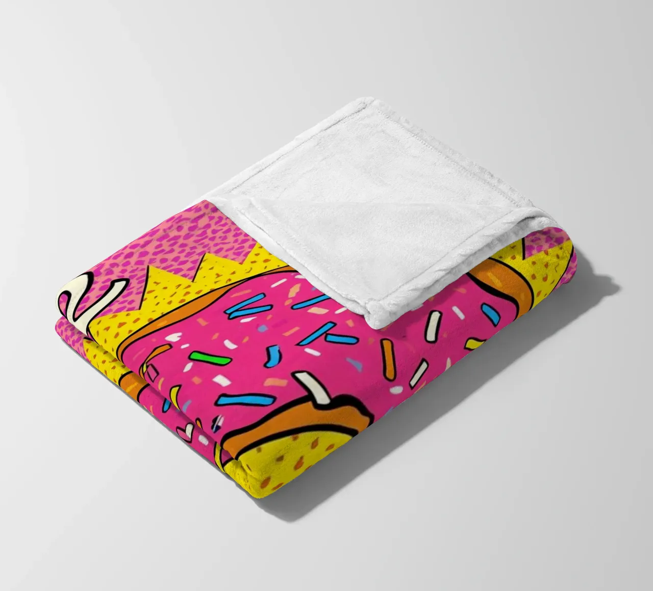 Ciambella con zuccherini "Bite Me coperta in pile da DesignDoodle