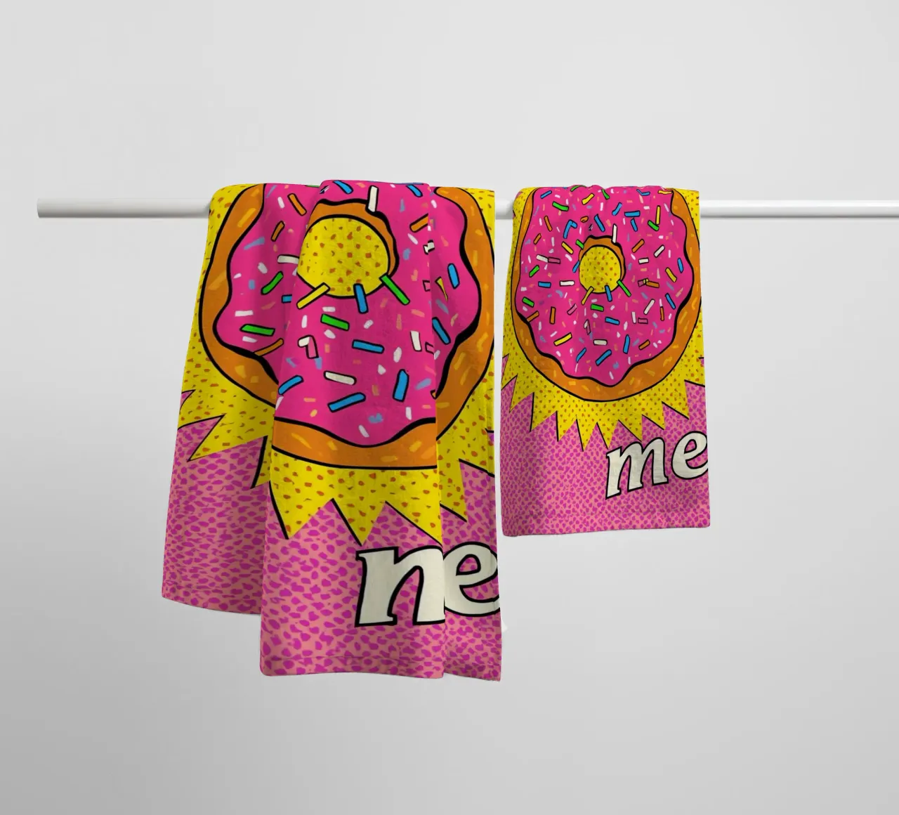 Ciambella con zuccherini "Bite Me asciugamano da bagno da DesignDoodle