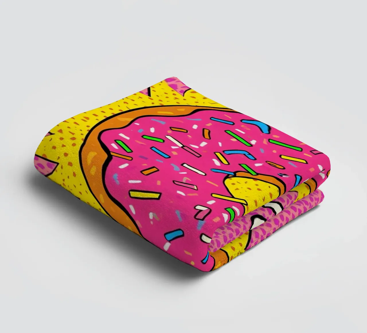 Ciambella con zuccherini "Bite Me asciugamano da bagno da DesignDoodle