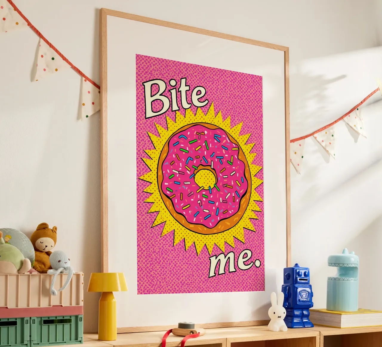 Ciambella con zuccherini "Bite Me carta hahnemühle da DesignDoodle