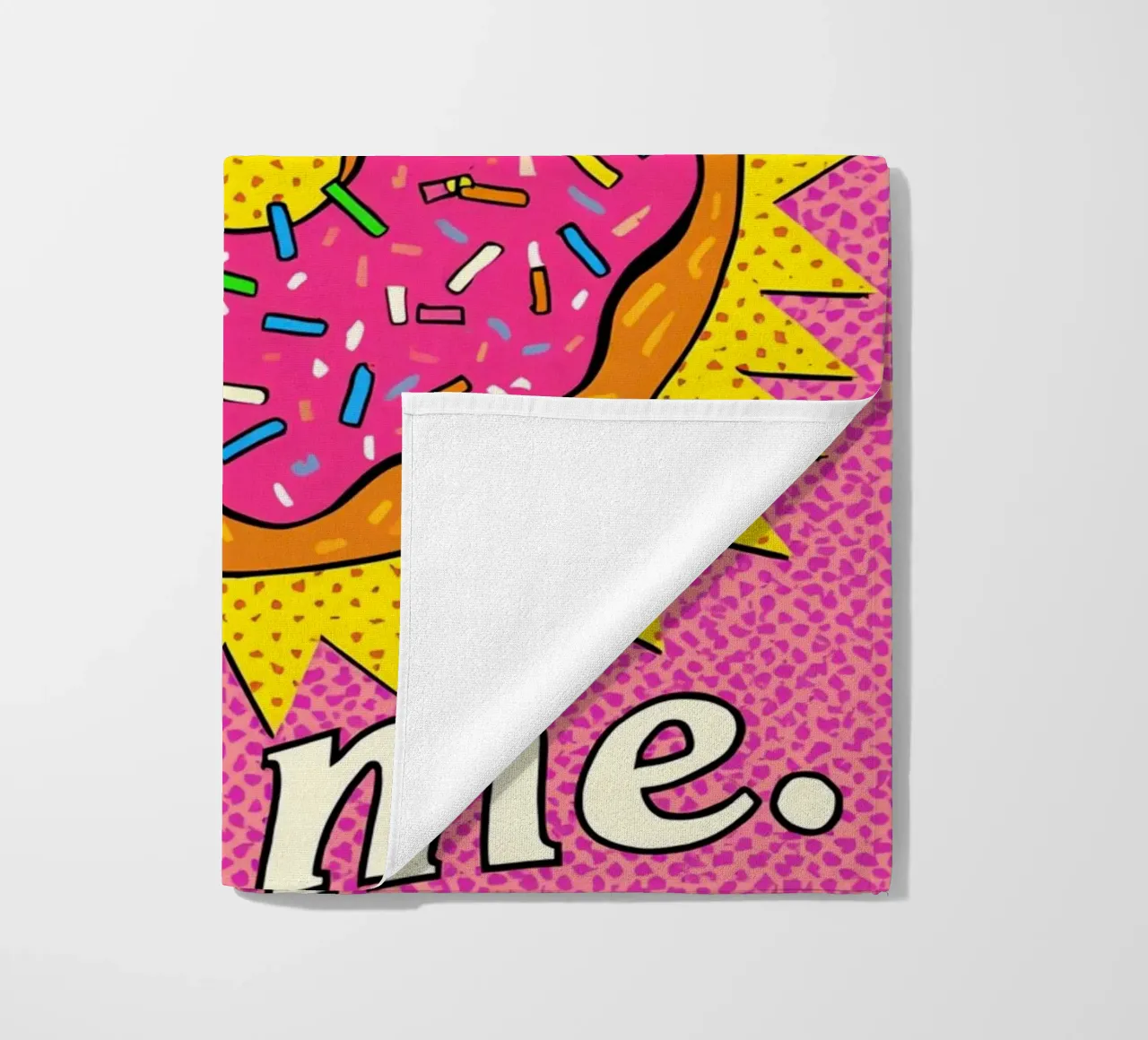 Ciambella con zuccherini "Bite Me telo mare da DesignDoodle