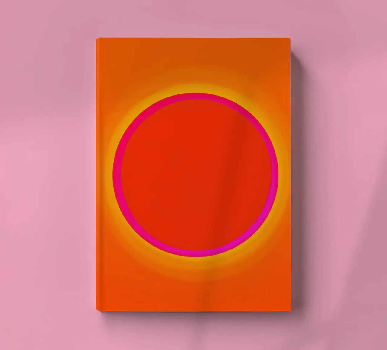Dopamine Overflow | Cosmic Sun Circle notebook by Autofocus