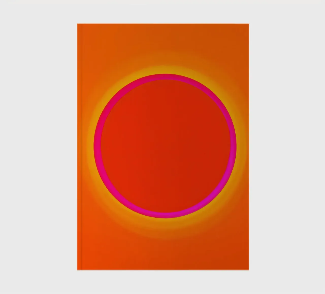 Dopamine Overflow | Cosmic Sun Circle notebook by Autofocus