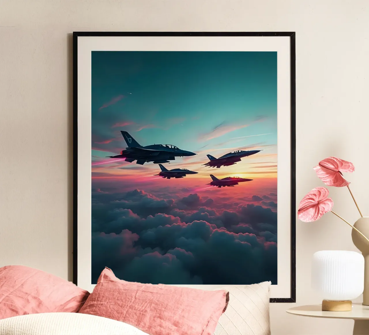 Getti nel cielo_2 poster da Fantasie & Mystikwelten by LK