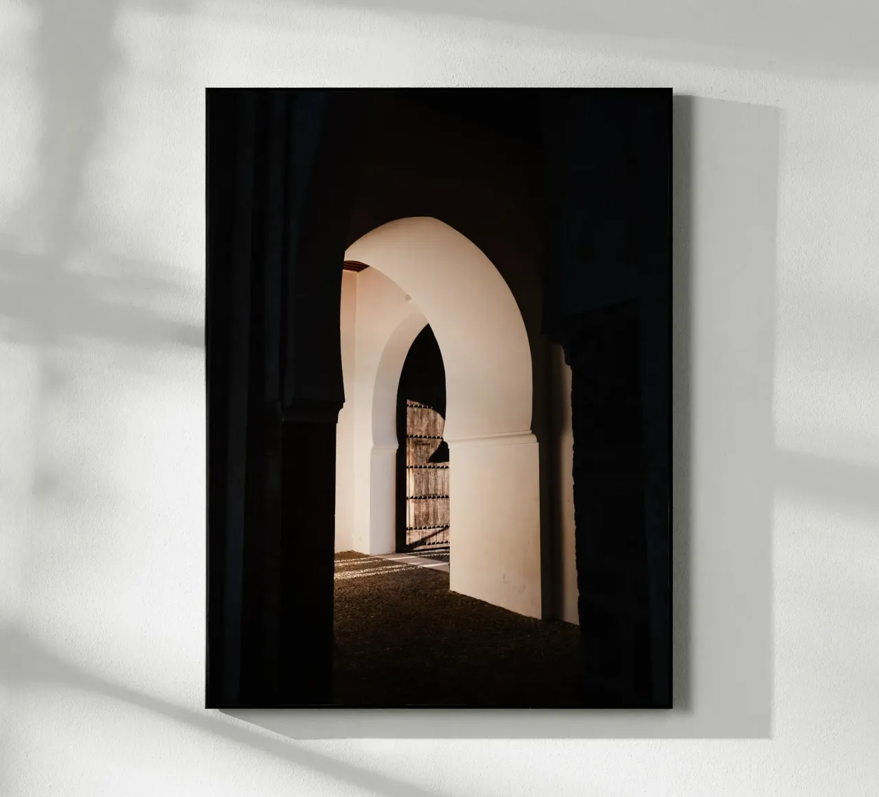 Doorway in Rabat plexiglass da photolovers