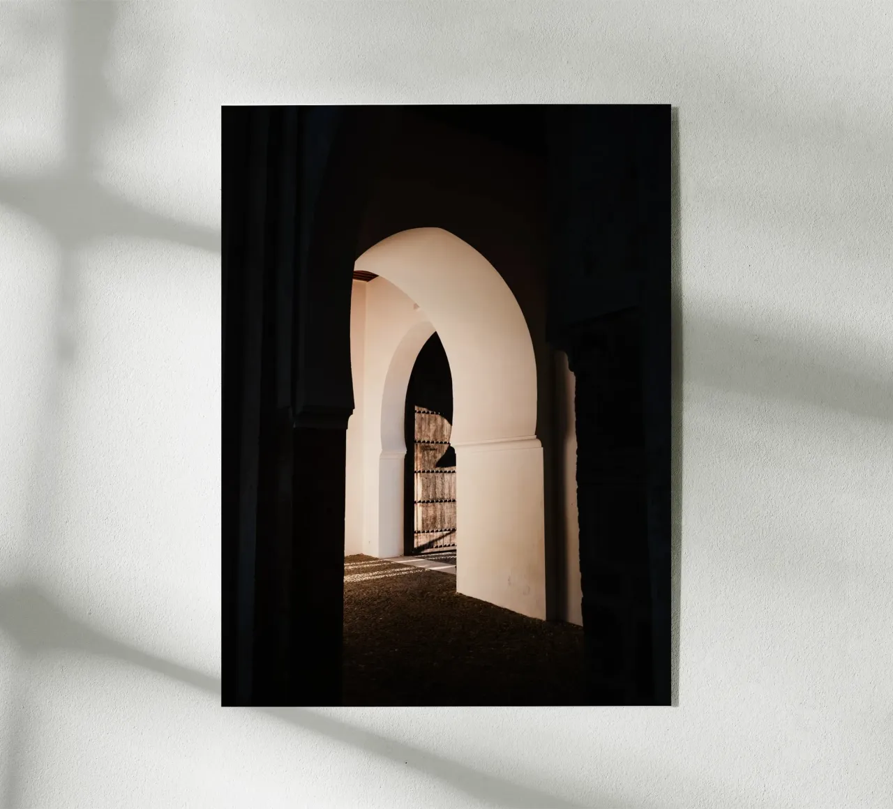 Doorway in Rabat plexiglass da photolovers