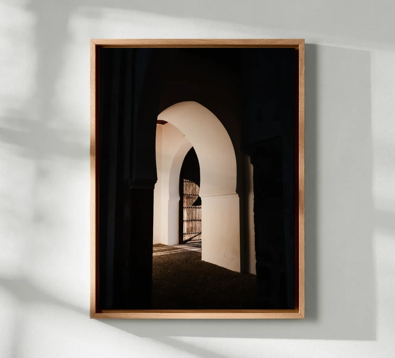 Doorway in Rabat tela da photolovers
