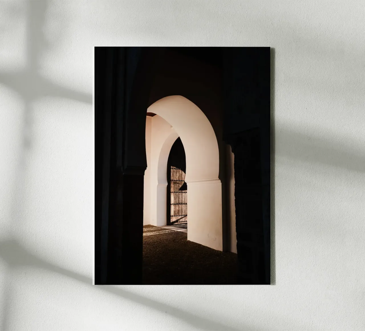Doorway in Rabat tela da photolovers