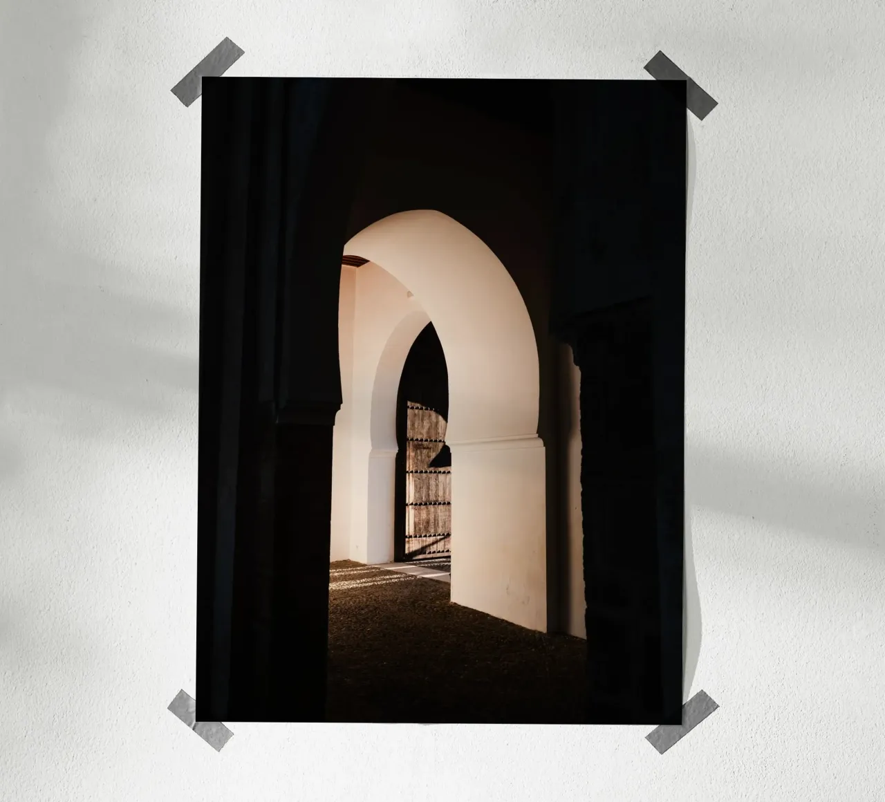 Doorway in Rabat carta hahnemühle da photolovers