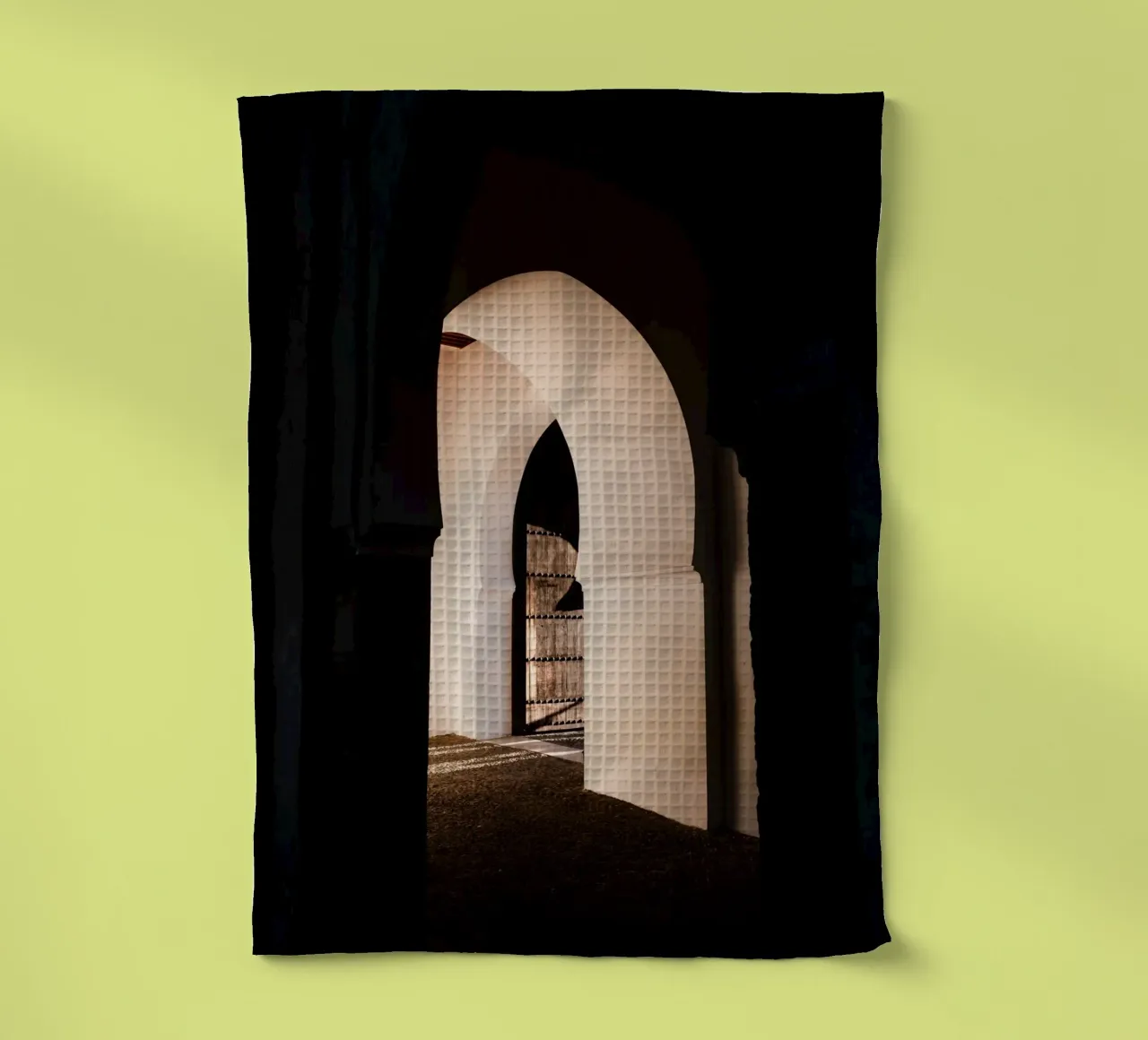 Doorway in Rabat canovaccio da cucina da photolovers