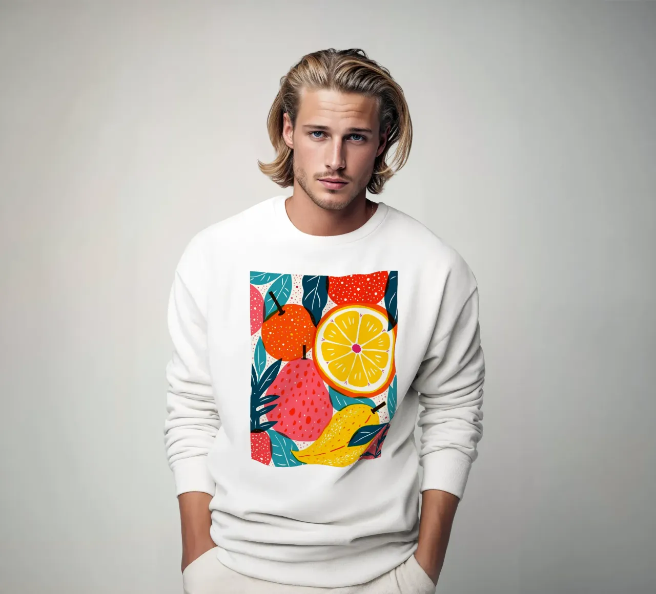 Rapsodia tropicale di Emmanuel Signorino felpa da Abstract and Patterns
